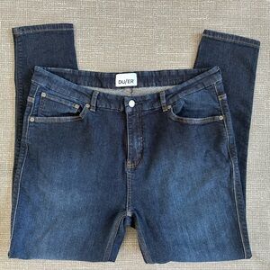 DU/ER Women’s Performance Stretch Jeans Blue DenimWaist 33 x Length 28 high rise